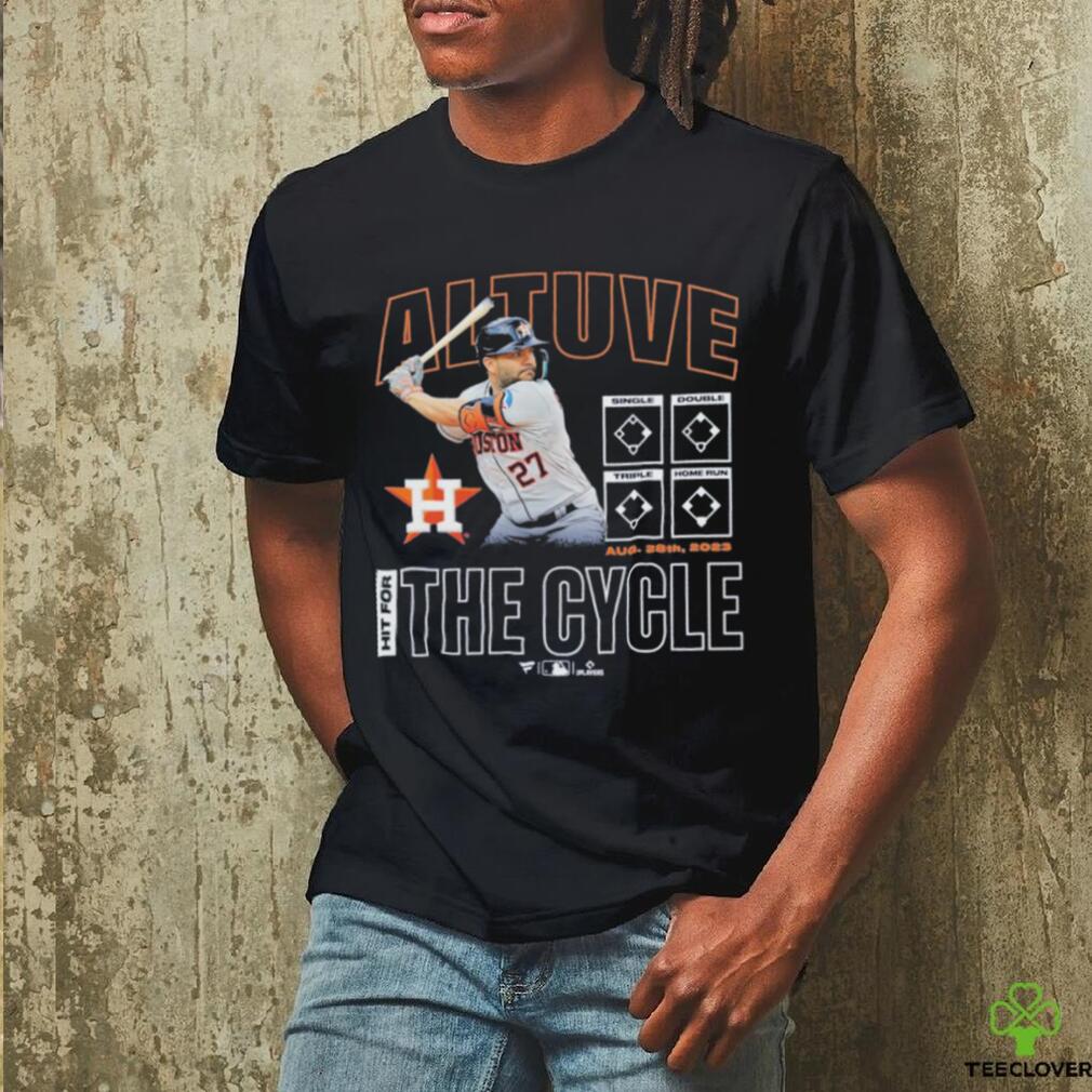 Jose Altuve Houston Astros hit for the cycle shirt, hoodie