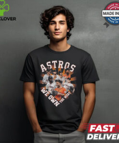 Houston Astros MLB 2024 Champions American League West Back To Back To Back We Own The West T shirt