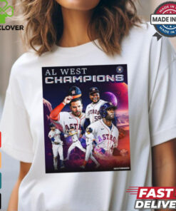 Houston Astros MLB AL American League West Champions Postseason for the 7th Straight Year Poster t shirt 2 Houston Astros MLB AL American League West Champions Postseason for the 7th Straight Year Poster t shirt