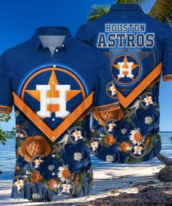 Houston Astros MLB Floral Unisex Hawaiian Shirt 1 Houston Astros MLB Floral Unisex Hawaiian Shirt
