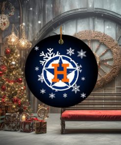 Houston Astros MLB Personalized Holiday 2023 Merry Christmas Decorations Ornament