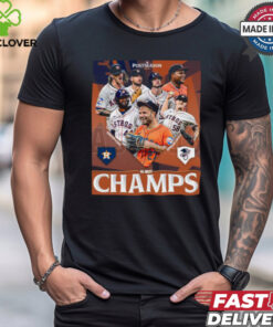 Houston Astros MLB Postseason 2024 AL West Champs poster shirt