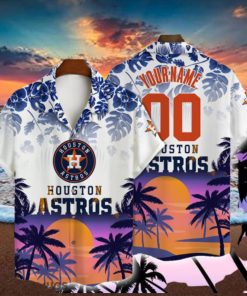 Houston Astros Major League Baseball 3D Print Hawaiian Shirt Summer Gift For Men And Women