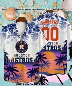 Houston Astros Major League Baseball 3D Print Hawaiian Shirt Summer Gift For Men And Women