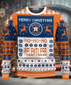 Houston Astros Merry Christmas  Ugly Christmas Sweaters