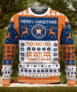 Houston Astros Merry Christmas Ugly Christmas Sweaters