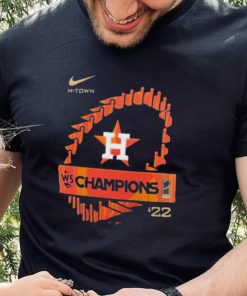 Houston Astros Nike 2022 World Series Champions Team Tri Blend T Shirt
