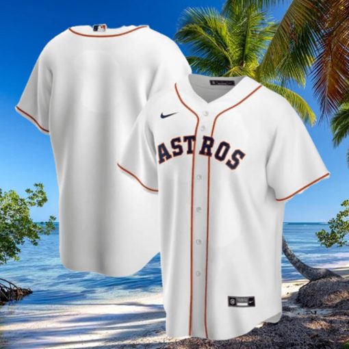 Houston Astros Nike Official Replica Home Jersey Mens