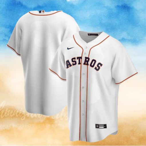 Houston Astros Nike Official Replica Home Jersey Mens