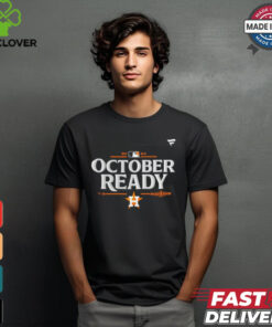 Houston Astros October Ready 2024 MLB Postseason Locker Room T Shirt