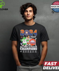 Houston Astros Orbit 4 Peat AL West Division Champions Shirt
