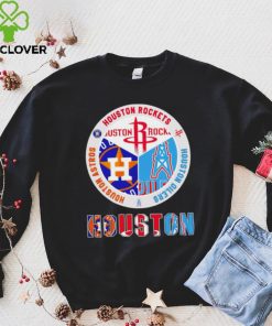 Houston Astros Rockets Oilers 3 teams sports circle logo gift hoodie, sweater, longsleeve, shirt v-neck, t-shirt