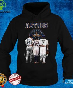 Houston Astros Ryan 34 Altuve 27 Biggio 7 Signatures t shirt