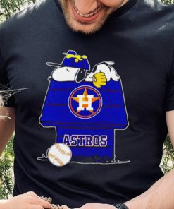 Houston Astros Snoopy And Woodstock The Peanuts Baseball shirt