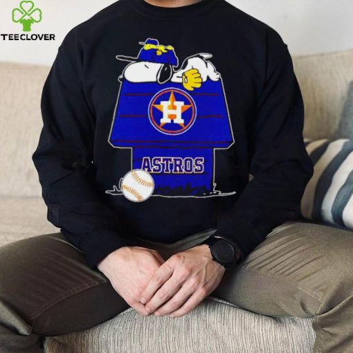 Houston Astros Snoopy And Woodstock The Peanuts Baseball hoodie, sweater, longsleeve, shirt v-neck, t-shirt