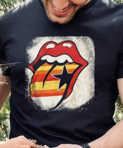 Houston Astros Space City Shirt, Stros Tongue With Cheetah Lips Bleached Unisex Tee 3 Houston Astros Space City Shirt, Stros Tongue With Cheetah Lips Bleached Unisex Tee