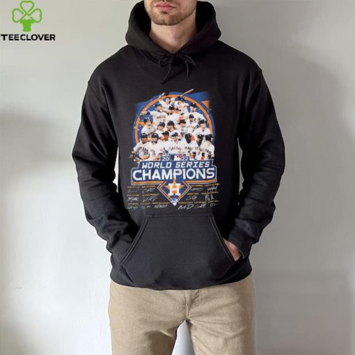 Houston Astros Team 2022 World Series Champions Signatures Shirt