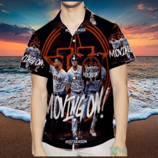 Houston Astros Team Moving On 3D Hawaiian Shirt Sport Fans Gift Summer Gift