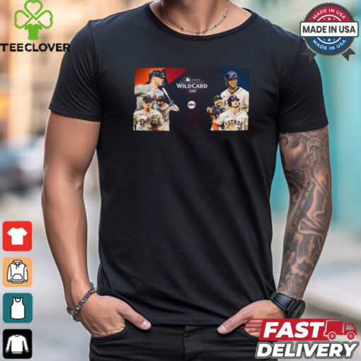 Houston Astros Vs Detroit Tigers 2024 American League Wild Card Shirt