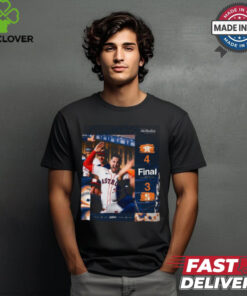 Houston Astros Win 4 3 Seattle Mariners Final Score September 24,2024 shirt