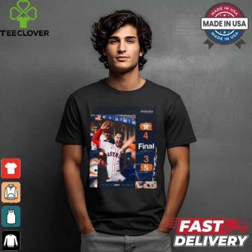Houston Astros Win 4 3 Seattle Mariners Final Score September 24,2024 shirt