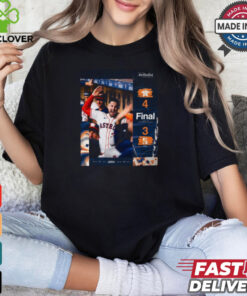 Houston Astros Win 4 3 Seattle Mariners Final Score September 24,2024 shirt