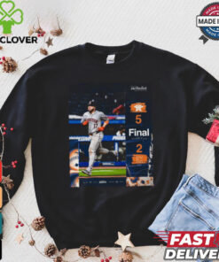 Houston Astros Win 5 2 Cleveland Guardians 2024 Postseason Final Score shirt