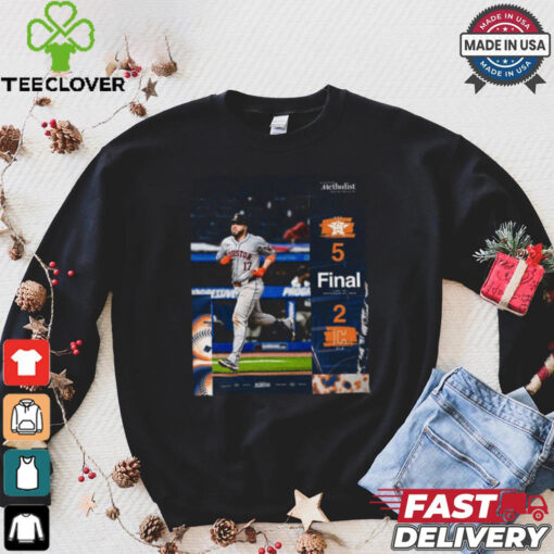 Houston Astros Win 5 2 Cleveland Guardians 2024 Postseason Final Score shirt