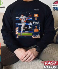 Houston Astros Win 5 2 Cleveland Guardians 2024 Postseason Final Score shirt