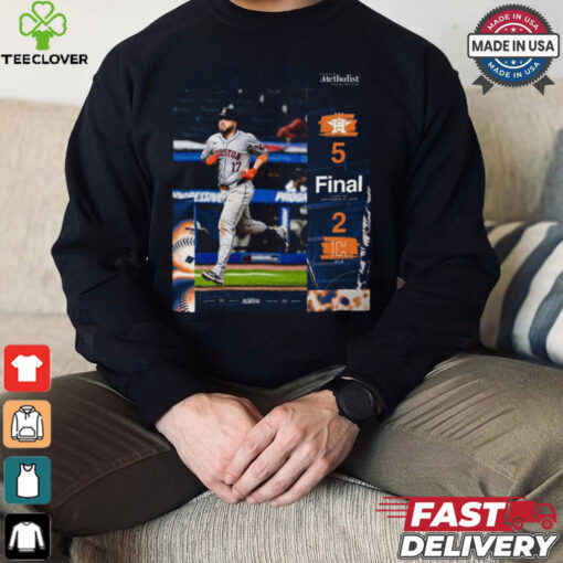 Houston Astros Win 5 2 Cleveland Guardians 2024 Postseason Final Score shirt