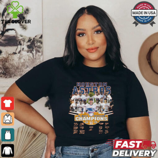 Houston Astros al west divíion Champion 2024 shirt