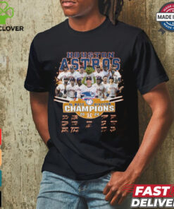 Houston Astros al west divíion Champion 2024 shirt