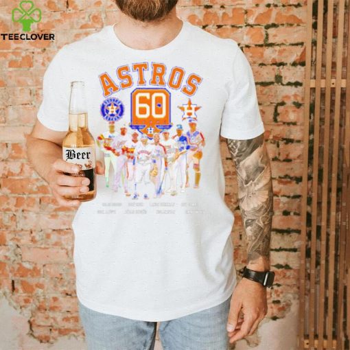 Houston Astros best players signatures shirt