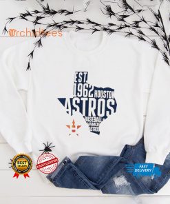 Houston Astros est 1962 Houston Astros Baseball Vamos Astros shirt