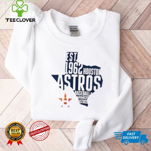 Houston Astros est 1962 Houston Astros Baseball Vamos Astros hoodie, sweater, longsleeve, shirt v-neck, t-shirt