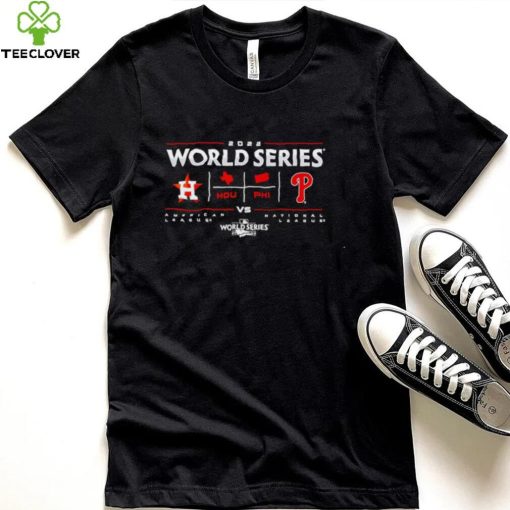 Houston Astros vs Philadelphia Phillies 2022 World Series Change up matchup shirt