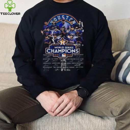 Houston Astros world series champions 2022 signatures hoodie, sweater, longsleeve, shirt v-neck, t-shirt