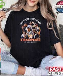 Houston Astros x American League West Champions 2024 – Back To Back To Back To Back Shirt 2 Houston Astros x American League West Champions 2024 – Back To Back To Back To Back Shirt
