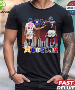 Houston Astros x Houston Texans Signature Skyline shirt