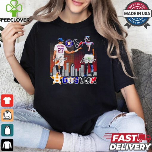 Houston Astros x Houston Texans Signature Skyline shirt