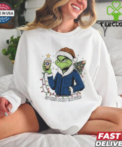 Houston Astros x Santa Grinch Is This Jolly Enough Merry Christmas Shirt