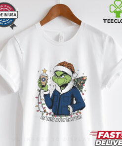 Houston Astros x Santa Grinch Is This Jolly Enough Merry Christmas Shirt