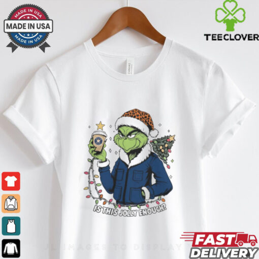 Houston Astros x Santa Grinch Is This Jolly Enough Merry Christmas Shirt