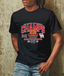 Houston Cougars 2025 Big 12 Men’s Basketball Regular Season Champions T Shirt