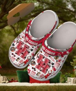 Houston Cougars Go Coogs Womp Womp Crocs Clog Shoes