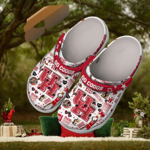 Houston Cougars Go Coogs Womp Womp Crocs Clog Shoes