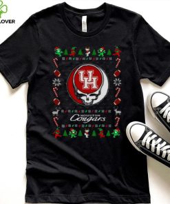 Houston Cougars Grateful Dead Ugly Christmas Shirt