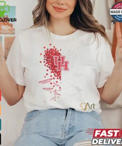 Houston Cougars Heart Shirt