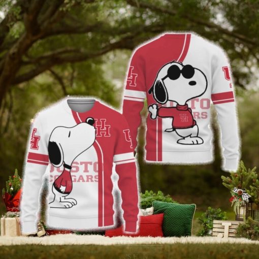 Houston Cougars Shop Champion Team 3D Sweater Christmas For Fan Gift