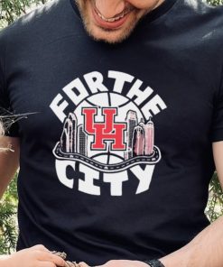 Houston Cougars basketball for the city logo shirt